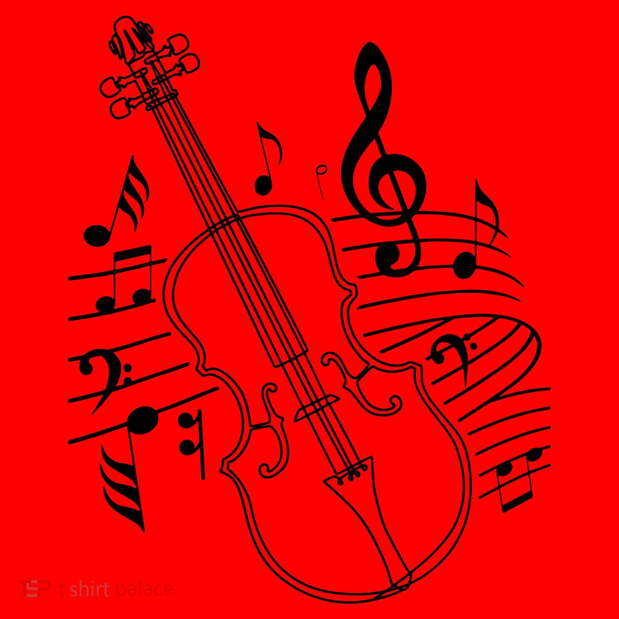 Violin Musical Note Violin Player Violinist Musician Santa Hat