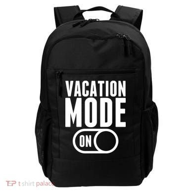 Vacation Mode On Backpack