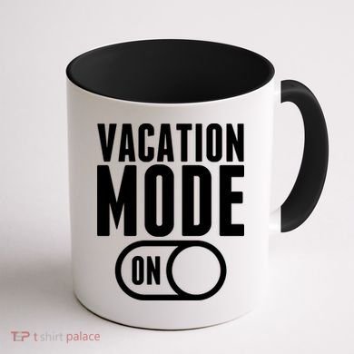 Vacation Mode On Coffee Mug back