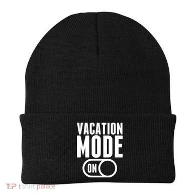 Vacation Mode On Beanie