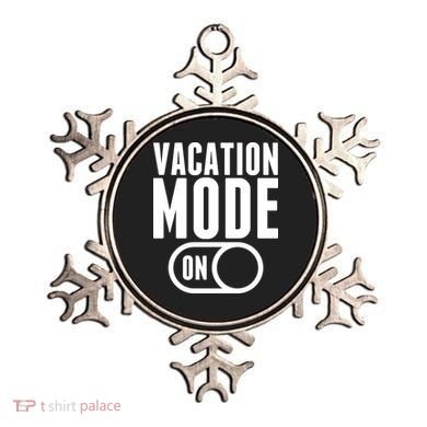 Vacation Mode On Ornament
