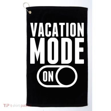 Vacation Mode On Golf Towel