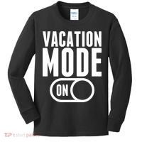 Vacation Mode On Kids Long Sleeve Shirt thumb 0