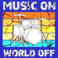 Vintage Music On World Off Drum Set Music Lover Meaningful Gift T-Shirt thumb 7