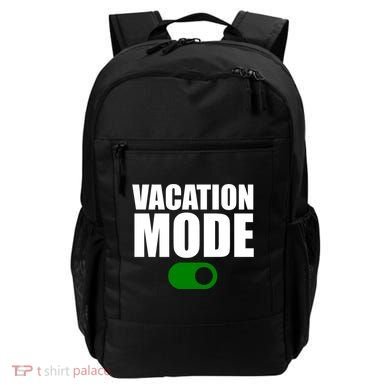 Vacation Mode On Backpack