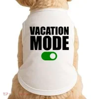 Vacation Mode On Doggie Tank thumb 0