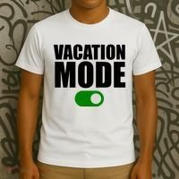 Vacation Mode On T-Shirt thumb 3