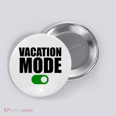 Vacation Mode On Button