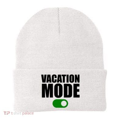 Vacation Mode On Beanie