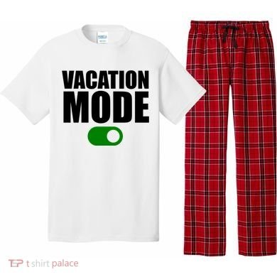 Vacation Mode On Pajama Set