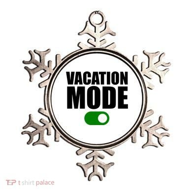 Vacation Mode On Ornament