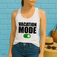 Vacation Mode On Women's Tank Top thumb 2