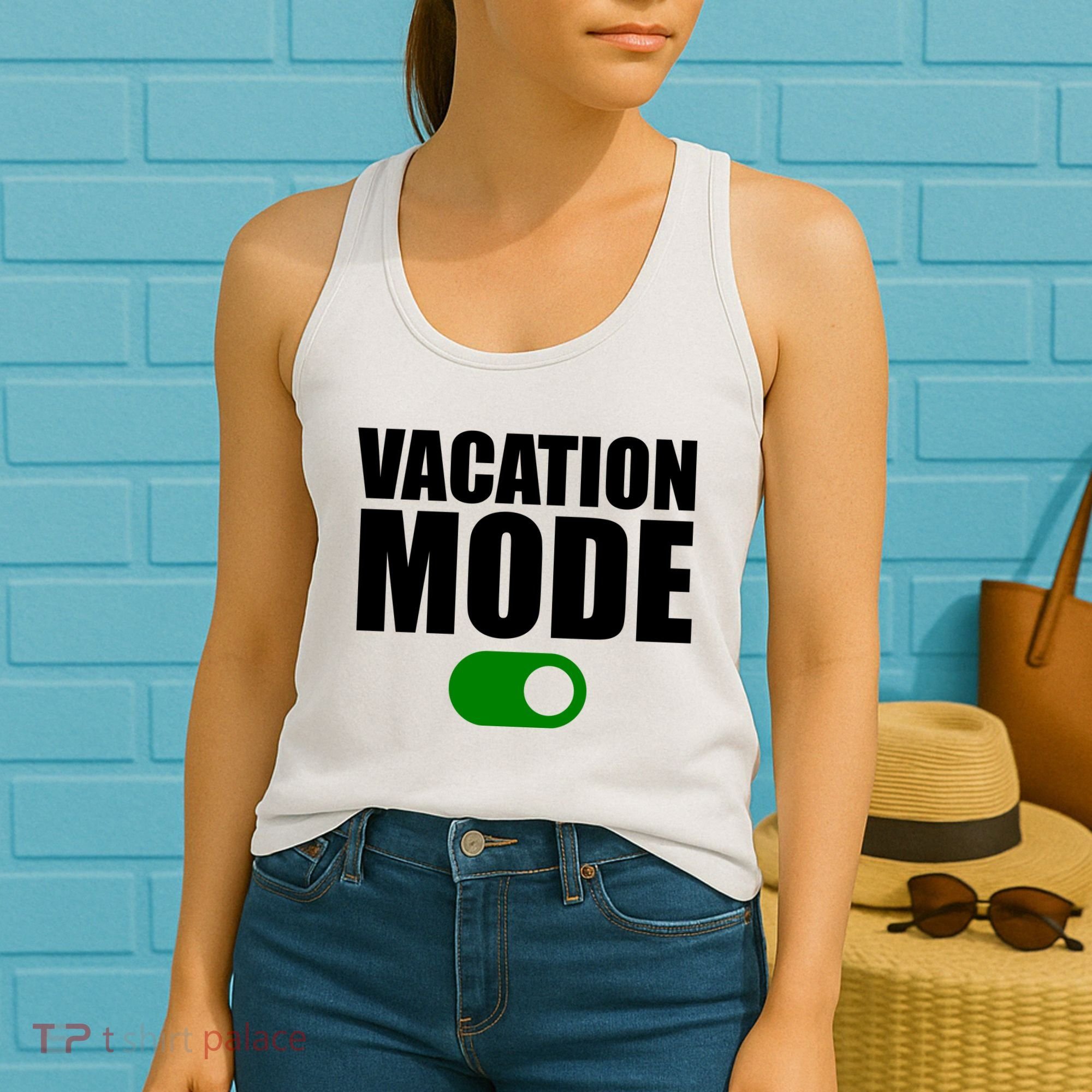 Vacation Mode On Women's Tank Top