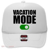Vacation Mode On Hat thumb 0