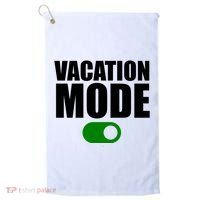 Vacation Mode On Golf Towel thumb 0