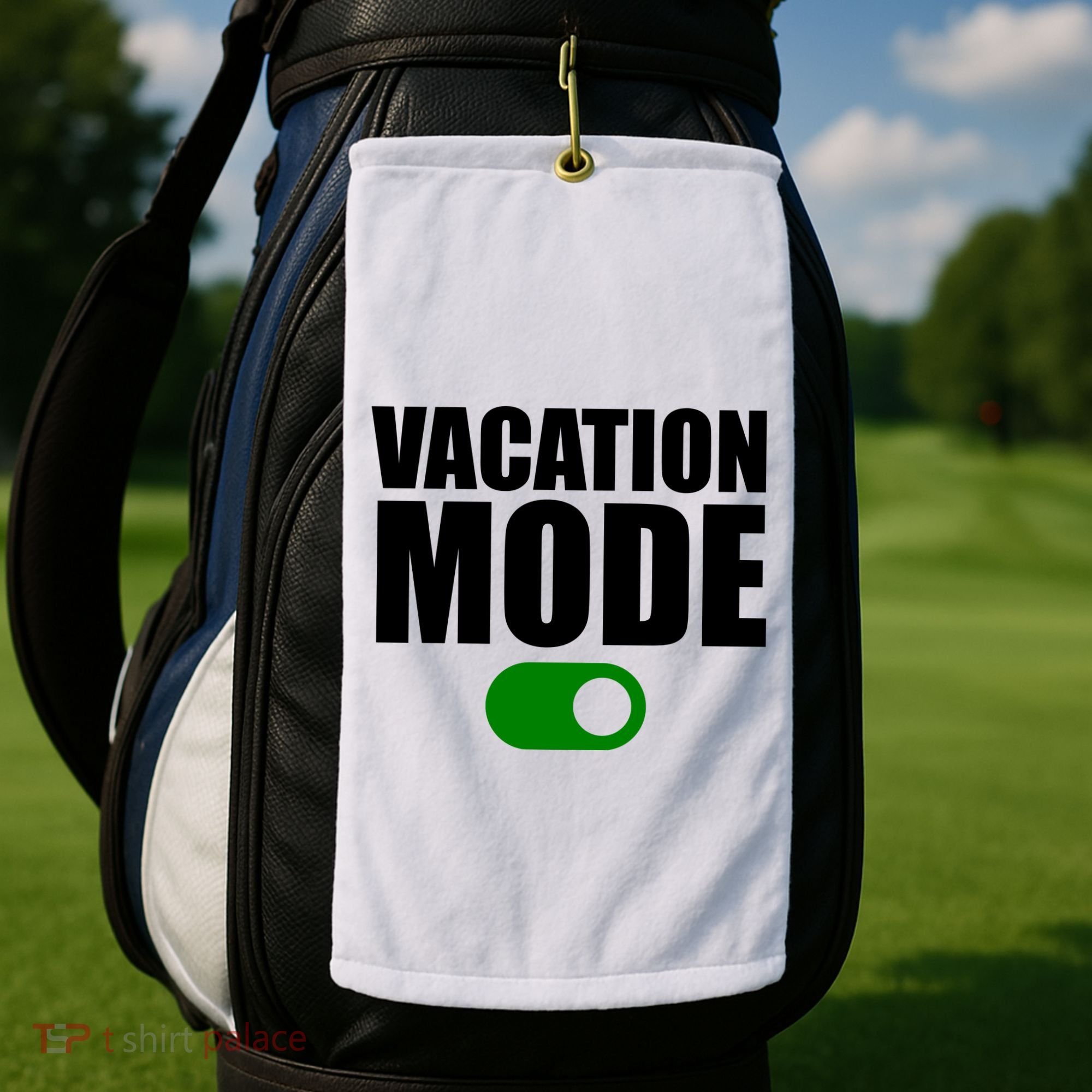Vacation Mode On Golf Towel