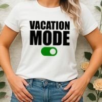 Vacation Mode On Women's T-Shirt thumb 2