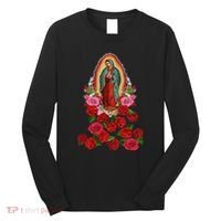 Virgin Mary Our Lady Of Guadalupe Catholic Saint Long Sleeve Shirt thumb 0