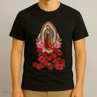 Virgin Mary Our Lady Of Guadalupe Catholic Saint T-Shirt thumb 3