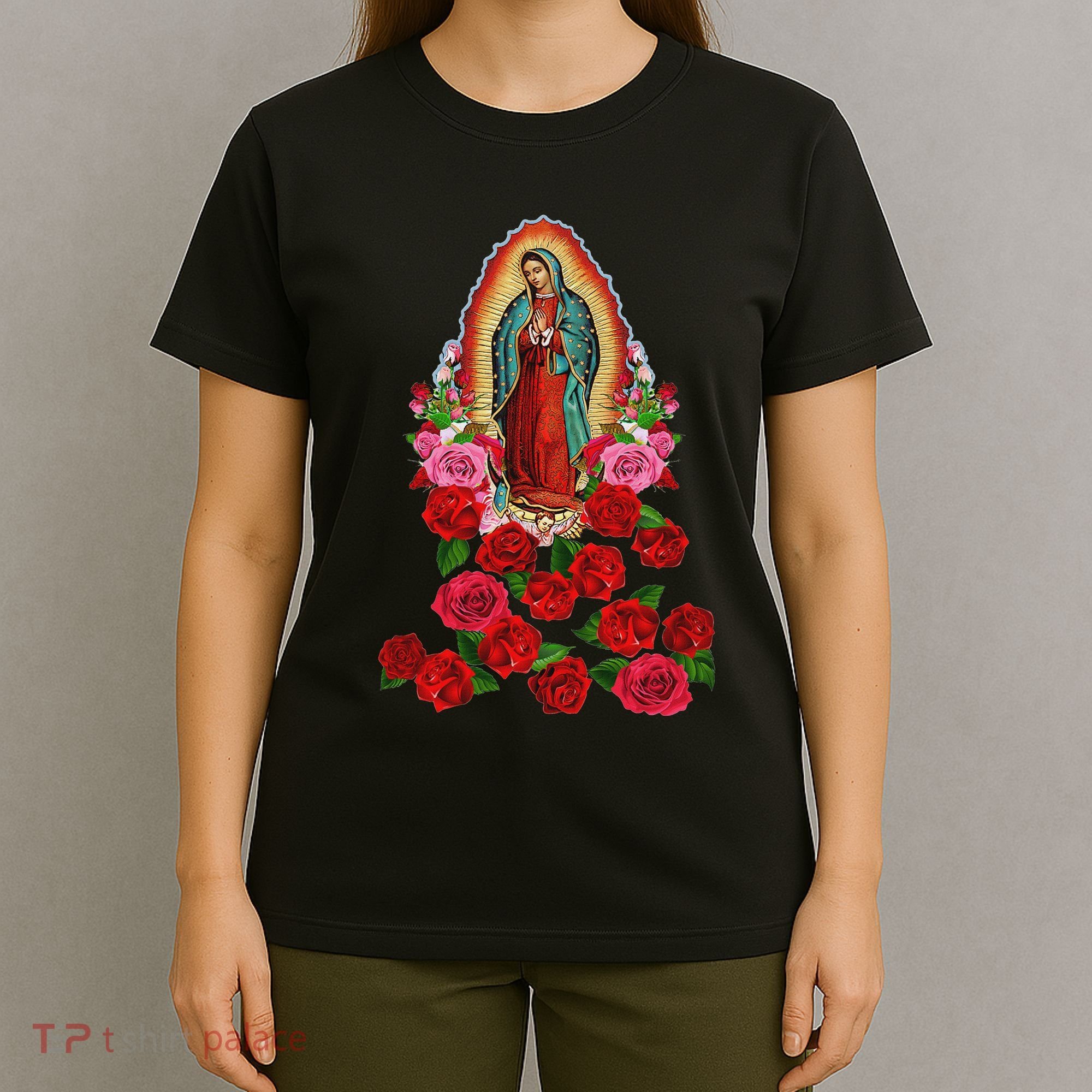 Virgin Mary Our Lady Of Guadalupe Catholic Saint T-Shirt