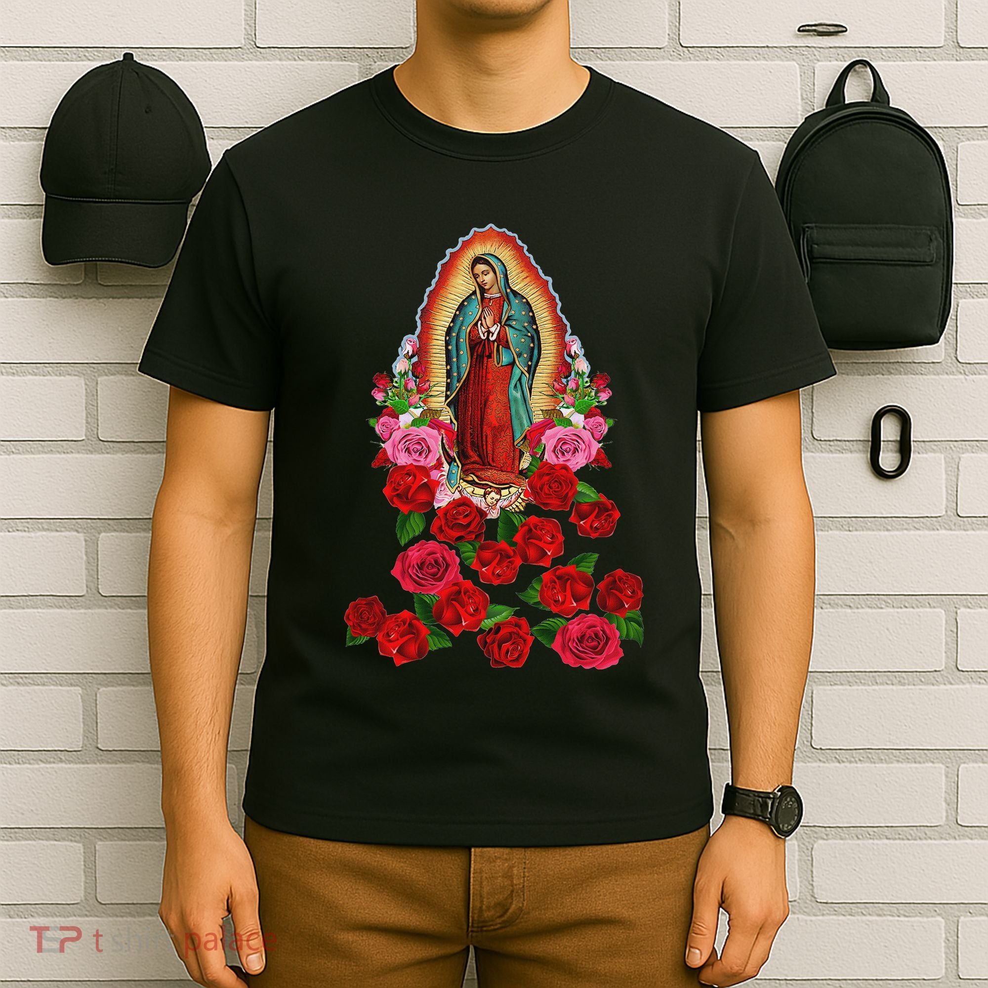 Virgin Mary Our Lady Of Guadalupe Catholic Saint T-Shirt