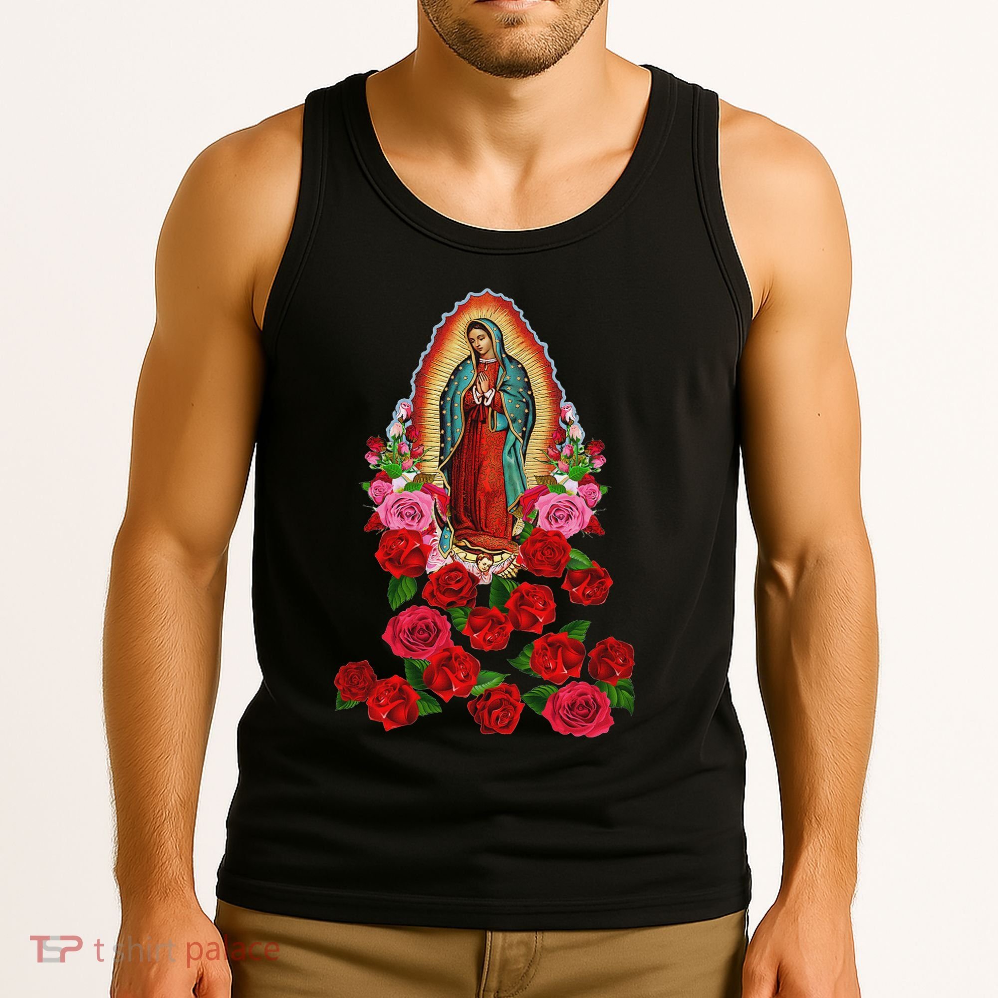 Virgin Mary Our Lady Of Guadalupe Catholic Saint Tank Top