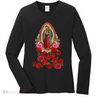 Virgin Mary Our Lady Of Guadalupe Catholic Saint Women's Long Sleeve Shirt thumb 0