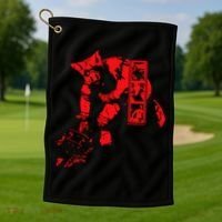 Valiant Manhunt Piggsy Golf Towel thumb 1