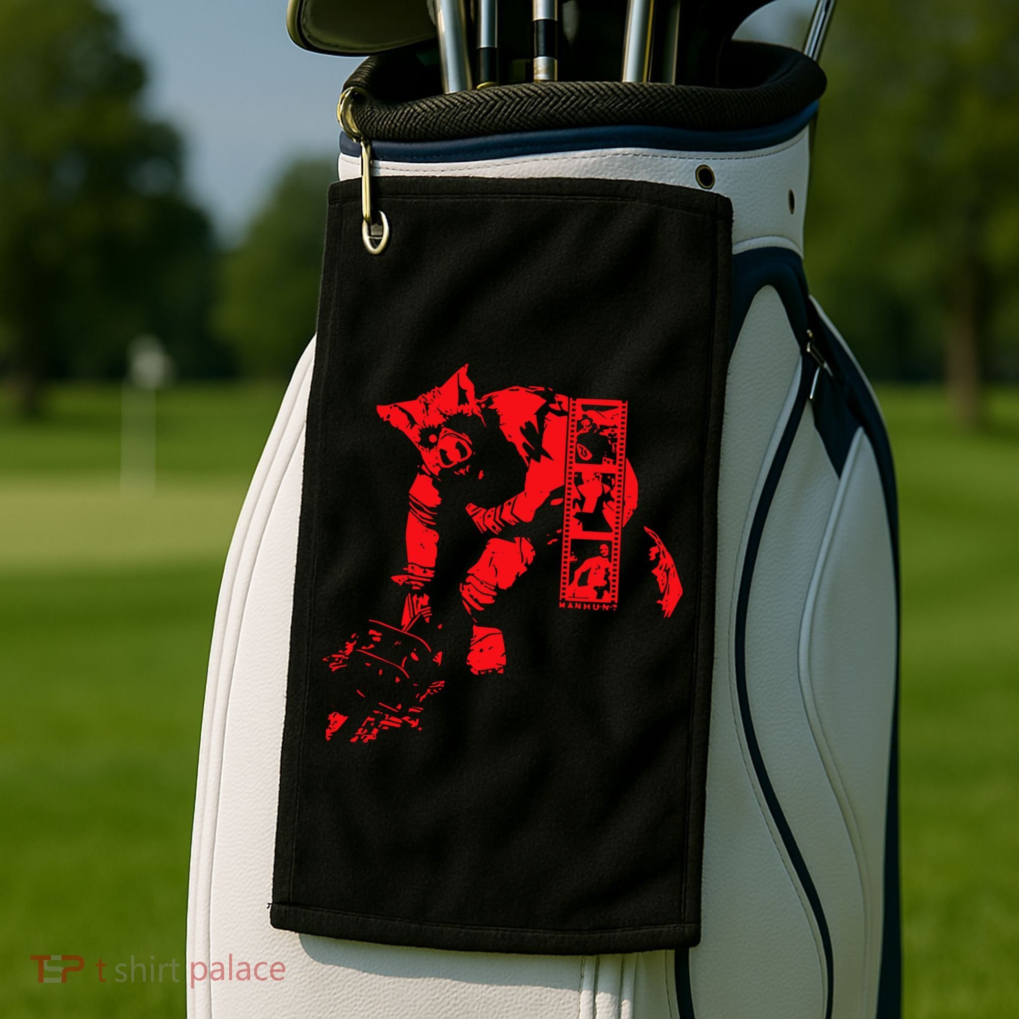 Valiant Manhunt Piggsy Golf Towel