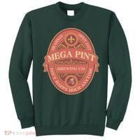 Vintage Mega Pint Hearsay Open 24 7 Brewing Co Alcohol Label Sweatshirt thumb 0