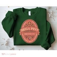 Vintage Mega Pint Hearsay Open 24 7 Brewing Co Alcohol Label Sweatshirt thumb 2