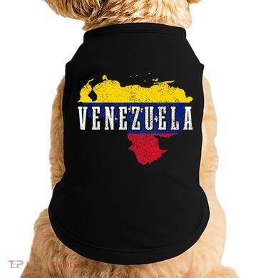 Venezuela Map Pride Venezuelan Flag Doggie Tank
