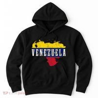 Venezuela Map Pride Venezuelan Flag Hoodie thumb 0