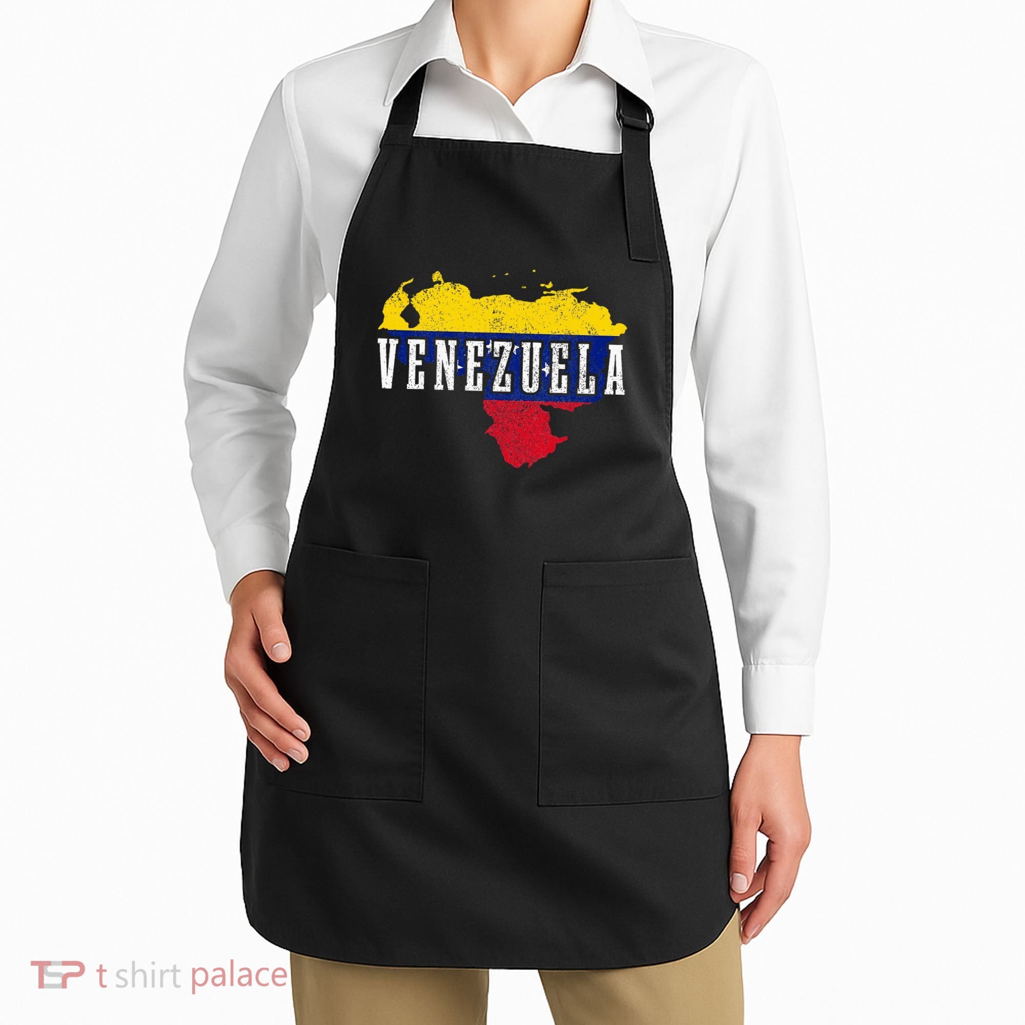 Venezuela Map Pride Venezuelan Flag Apron