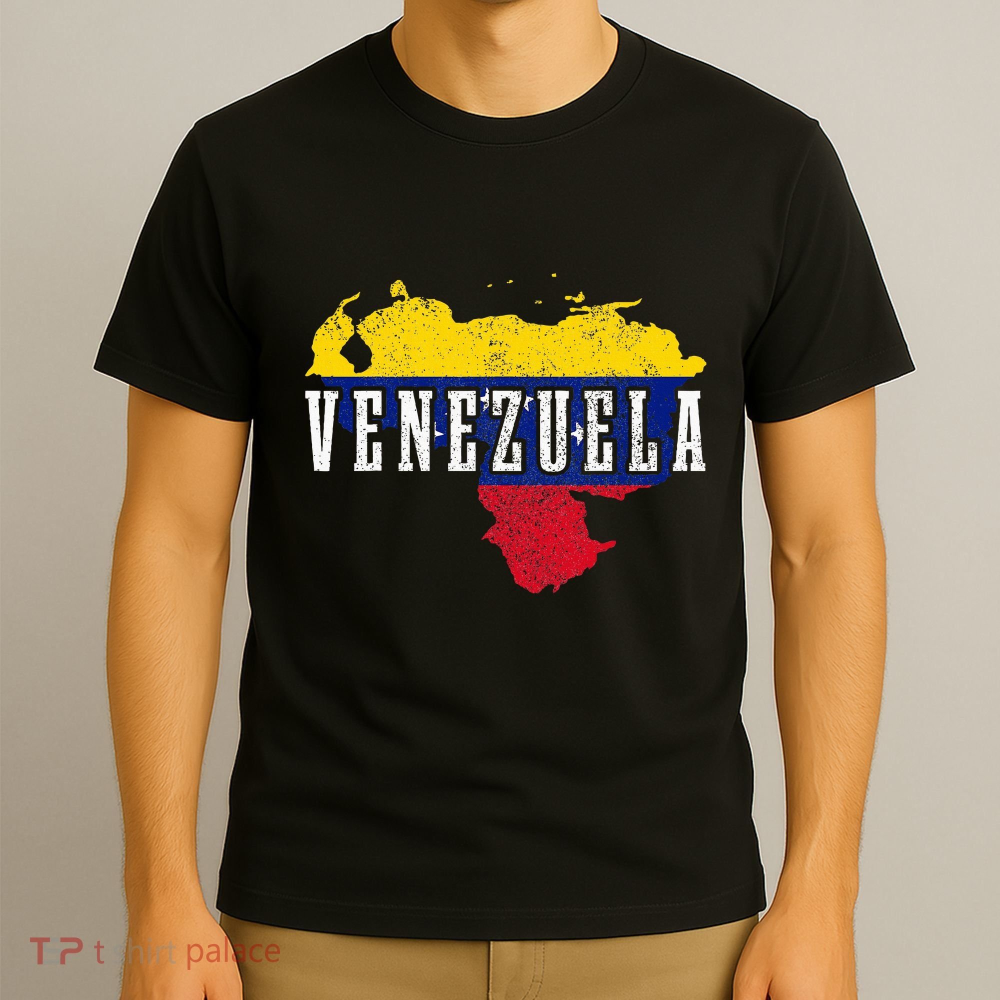 Venezuela Map Pride Venezuelan Flag T-Shirt
