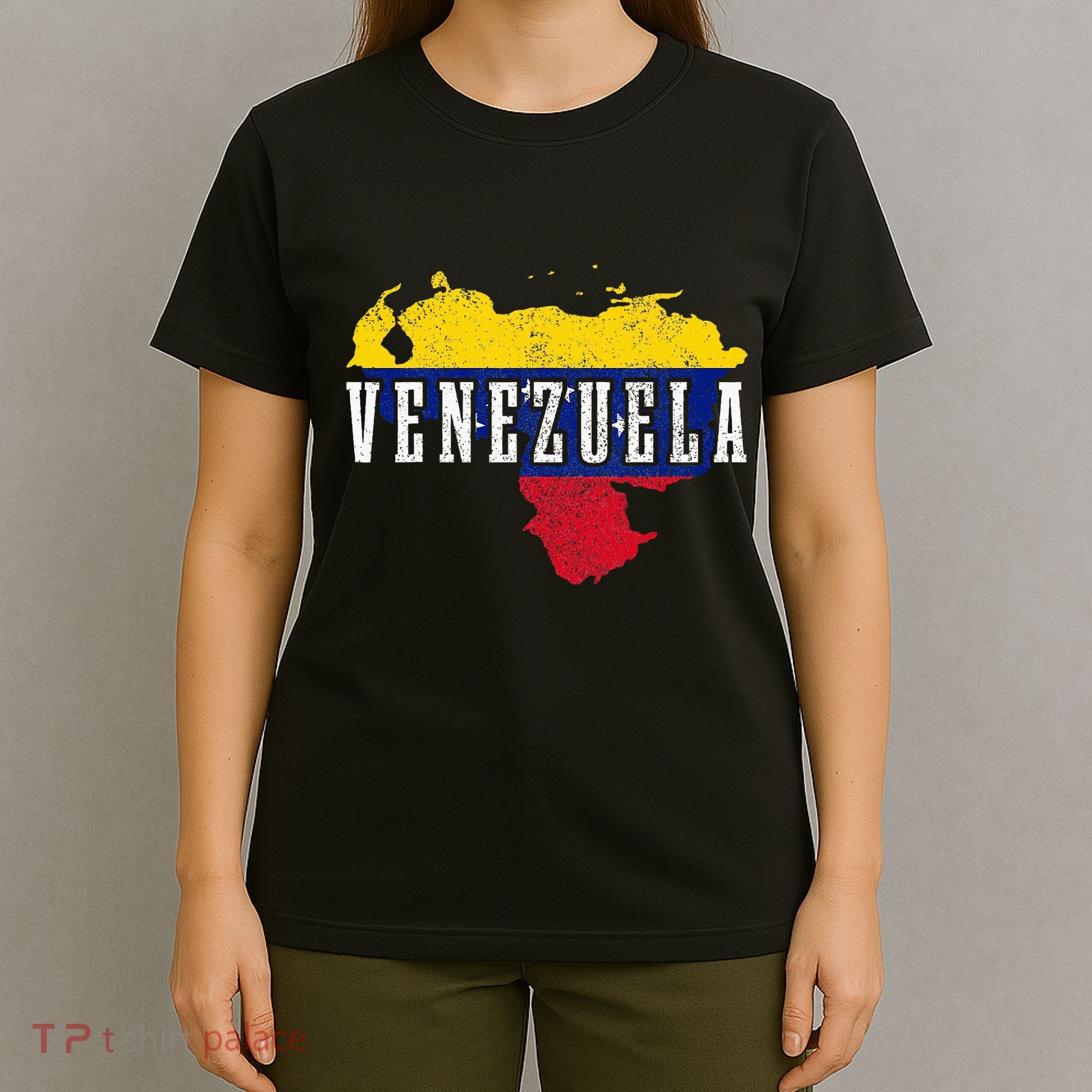 Venezuela Map Pride Venezuelan Flag T-Shirt