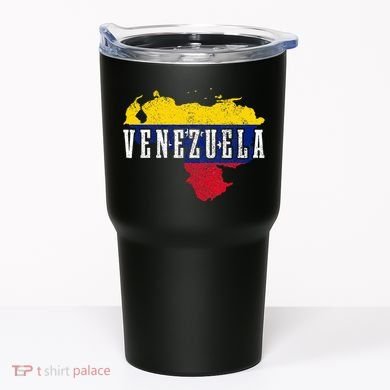 Venezuela Map Pride Venezuelan Flag Tumbler