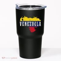 Venezuela Map Pride Venezuelan Flag Tumbler thumb 0