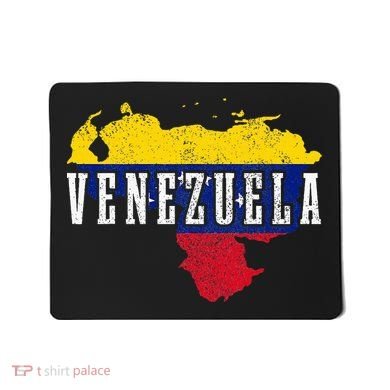 Venezuela Map Pride Venezuelan Flag Mousepad