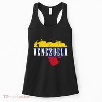 Venezuela Map Pride Venezuelan Flag Women's Tank Top thumb 0
