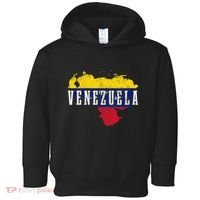 Venezuela Map Pride Venezuelan Flag Toddler Hoodie thumb 0