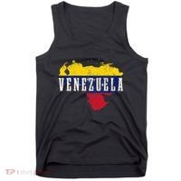 Venezuela Map Pride Venezuelan Flag Tank Top thumb 0