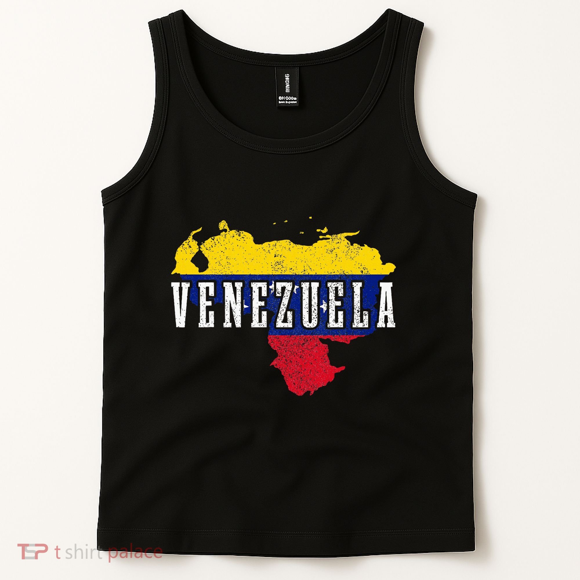 Venezuela Map Pride Venezuelan Flag Tank Top