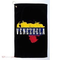 Venezuela Map Pride Venezuelan Flag Golf Towel thumb 0