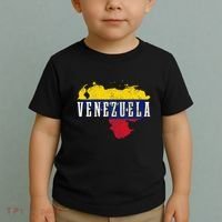 Venezuela Map Pride Venezuelan Flag Toddler T-Shirt thumb 2
