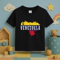 Venezuela Map Pride Venezuelan Flag Toddler T-Shirt thumb 3