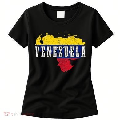 Venezuela Map Pride Venezuelan Flag Women's T-Shirt