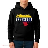 Venezuela Map Pride Venezuelan Flag Kids Hoodie thumb 4