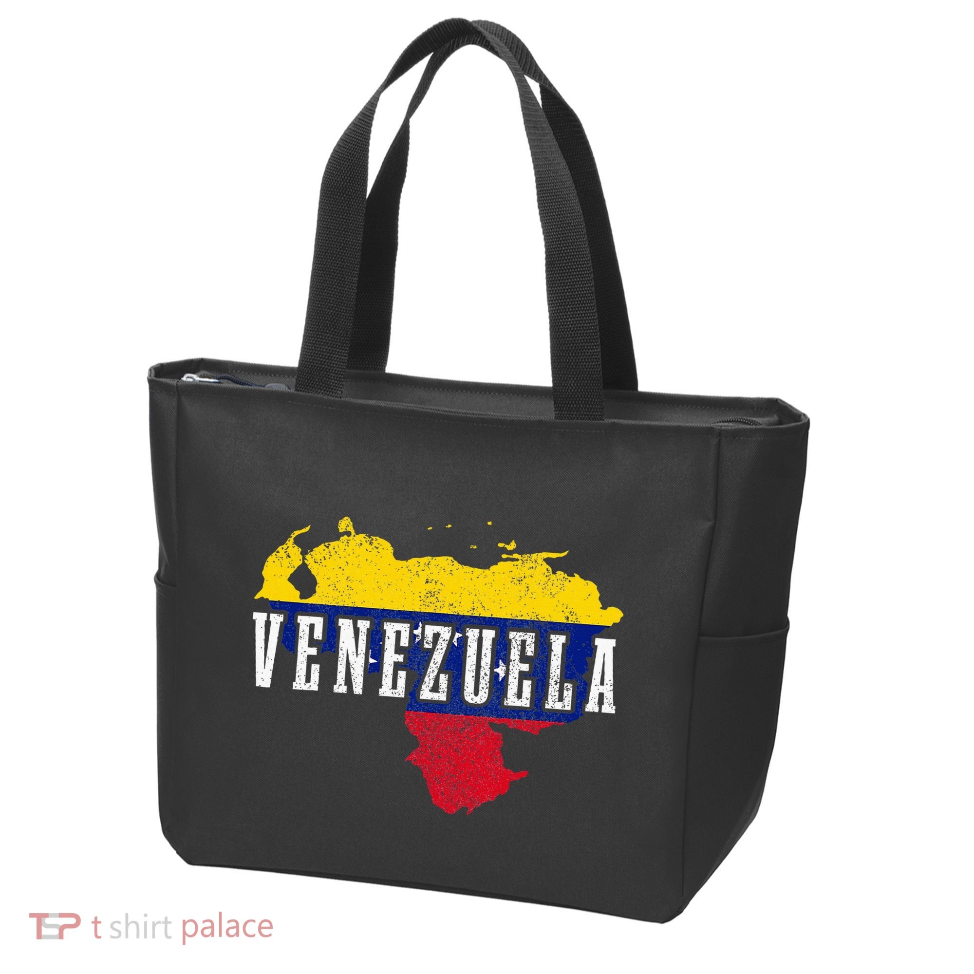 Venezuela Map Pride Venezuelan Flag Tote Bag