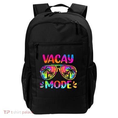 Vacay Mode Palm Tree Beach Vacation Summer Getaway Holiday Backpack